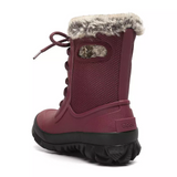Bogs Arcata Dots Mid Winter Boot (Women) - Oxblood Boots - Winter - Mid - The Heel Shoe Fitters