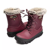 Bogs Arcata Dots Mid Winter Boot (Women) - Oxblood Boots - Winter - Mid - The Heel Shoe Fitters