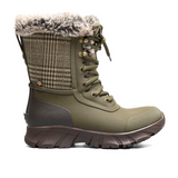 Bogs Arcata II Plaid Winter Boot (Women) - Olive Multi