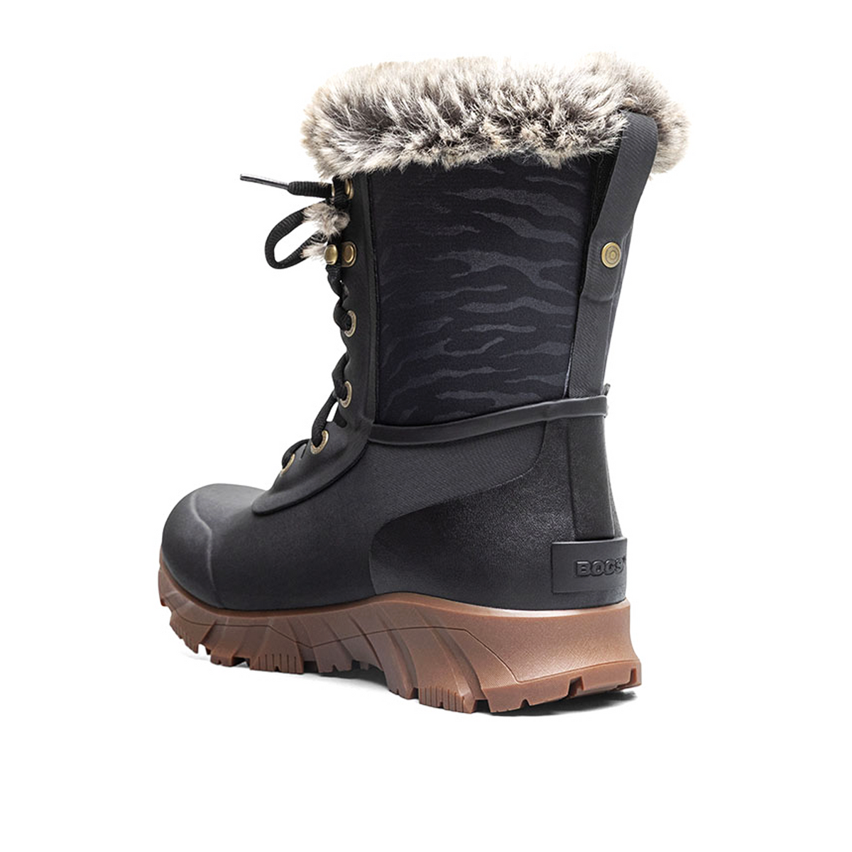 Bogs Arcata II Tiger Winter Boot (Women) - Black