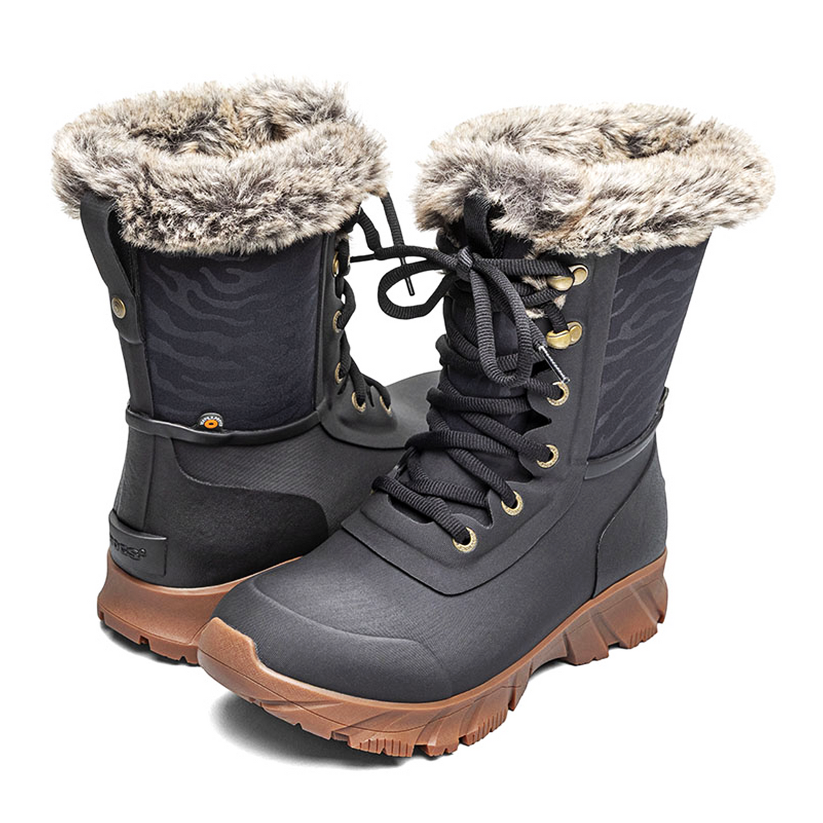 Bogs Arcata II Tiger Winter Boot (Women) - Black