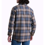 Kuhl Law Flannel Long Sleeve Shirt (Men) - Midnight Timber Apparel - Top - Long Sleeve - The Heel Shoe Fitters