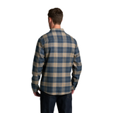 Kuhl The Law Flannel Long Sleeve Shirt (Men) - Ocean Driftwood