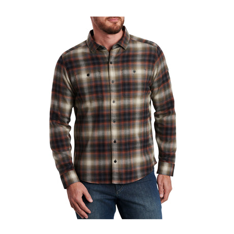 Kuhl Law Flannel Long Sleeve Shirt (Men) - Redrock Falls Apparel - Top - Long Sleeve - The Heel Shoe Fitters