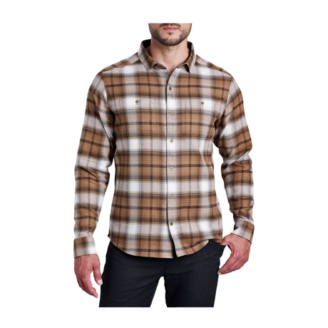 Kuhl Law Flannel Long Sleeve Shirt (Men) - Buckskin Apparel - Top - Long Sleeve - The Heel Shoe Fitters