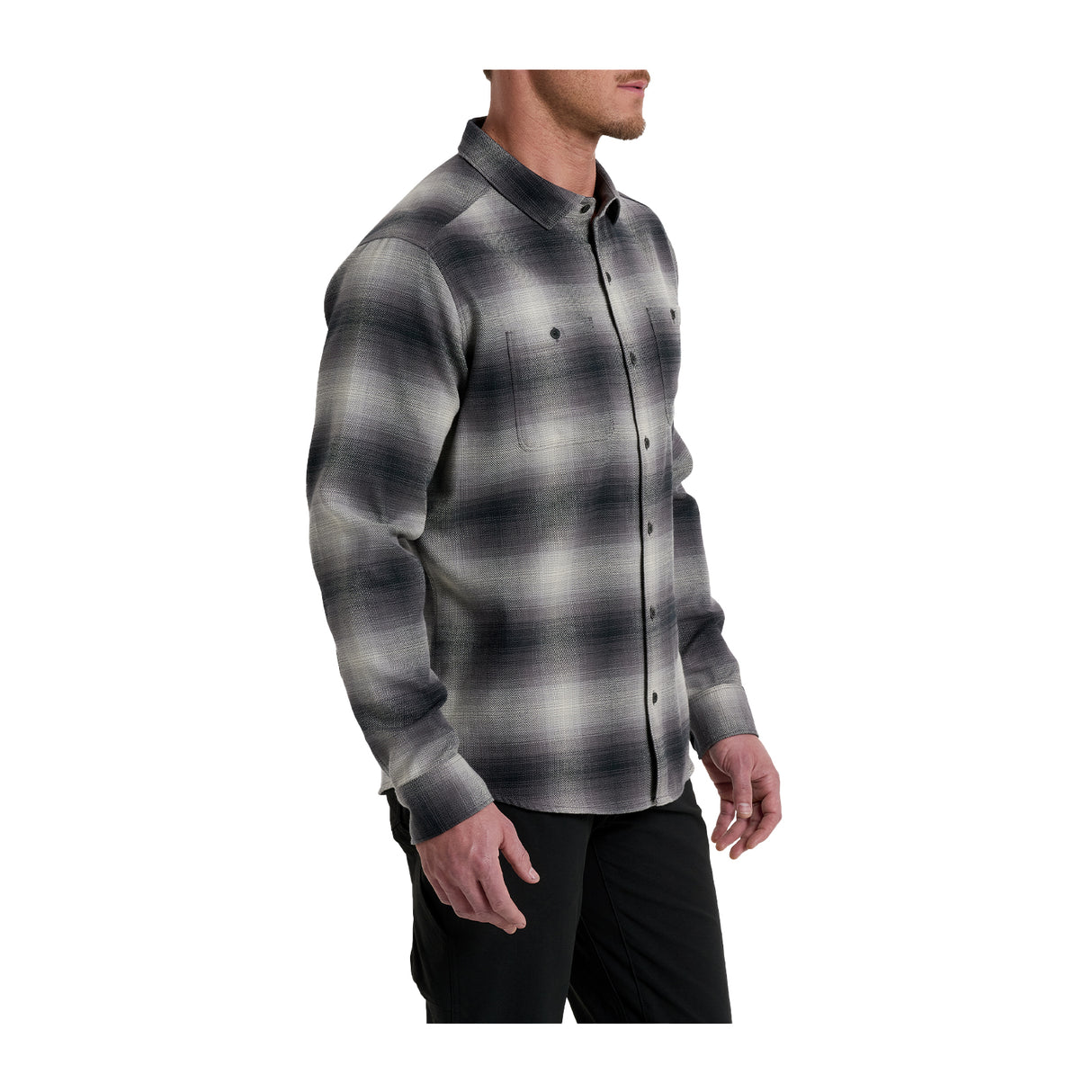 Kuhl Law Flannel Long Sleeve Shirt (Men) - Iron Mountain Apparel - Top - Long Sleeve - The Heel Shoe Fitters