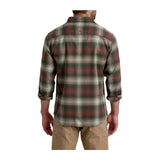 Kuhl Law Flannel Long Sleeve Shirt (Men) - Olive Copper Apparel - Top - Long Sleeve - The Heel Shoe Fitters