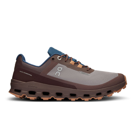 On Running Cloudvista Waterproof Running Shoe (Women) - Zinc/Grape Athletic - Running - The Heel Shoe Fitters