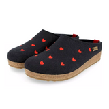 Haflinger Cuoricini Clog (Women) Dress-Casual - Clogs & Mules - The Heel Shoe Fitters