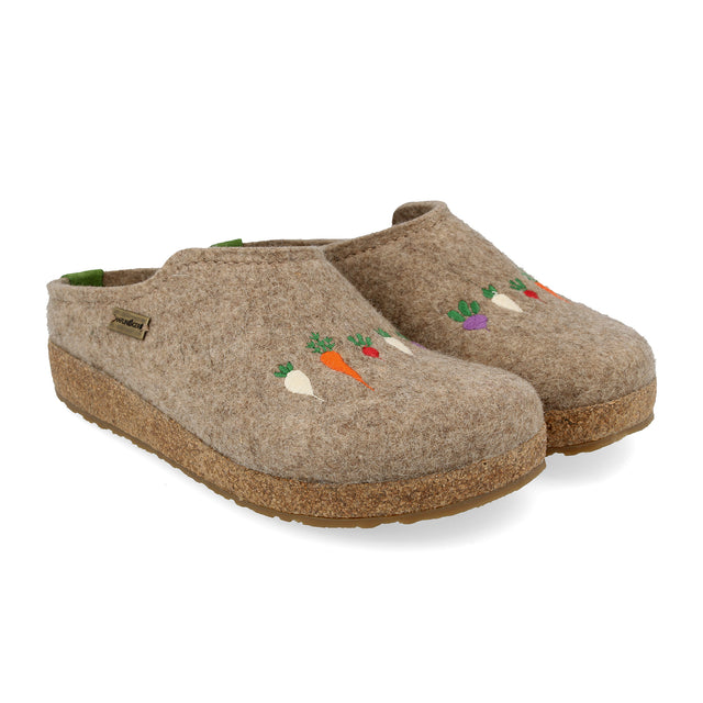 Haflinger Roots Clog (Women) - Earth Dress-Casual - Clogs & Mules - The Heel Shoe Fitters