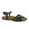 Naot Patricia Backstrap Sandal (Women) - Soft Black Leather Sandals - Backstrap - The Heel Shoe Fitters