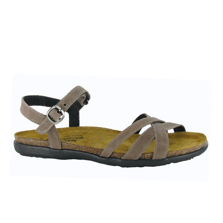 Naot Patricia Backstrap Sandal (Women) - Oily Bark Nubuck Sandals - Backstrap - The Heel Shoe Fitters