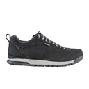 Oboz Bozeman Low Leather Lace Up Trail Shoe (Men) - Black Sea Hiking - Low - The Heel Shoe Fitters