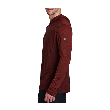 Kuhl Engineered Hoody (Men) - Mahogany Apparel - Top - Short Sleeve - The Heel Shoe Fitters