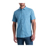 Kuhl Persuadr Short Sleeve Shirt (Men) - Blue Chalk Apparel - Top - ShortSleeve - The Heel Shoe Fitters