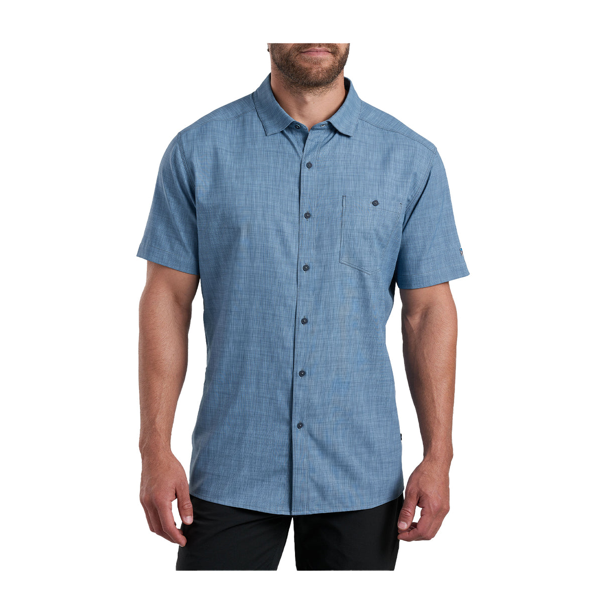 Kuhl Persuadr Short Sleeve Shirt (Men) - Blue Jay Apparel - Top - Short Sleeve - The Heel Shoe Fitters