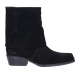 Gabor 915 Foldover Boot (Women) - Dreamvelour/Schwarz Boots - Casual - Mid - The Heel Shoe Fitters