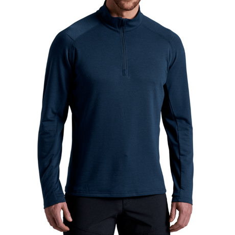 Kuhl Influx 1/4 Zip Pullover (Men) - Blue Ink Apparel - Top - Long Sleeve - The Heel Shoe Fitters