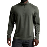 Kuhl Influx 1/4 Zip Pullover (Men) - Moss Stone Apparel - Top - Long Sleeve - The Heel Shoe Fitters