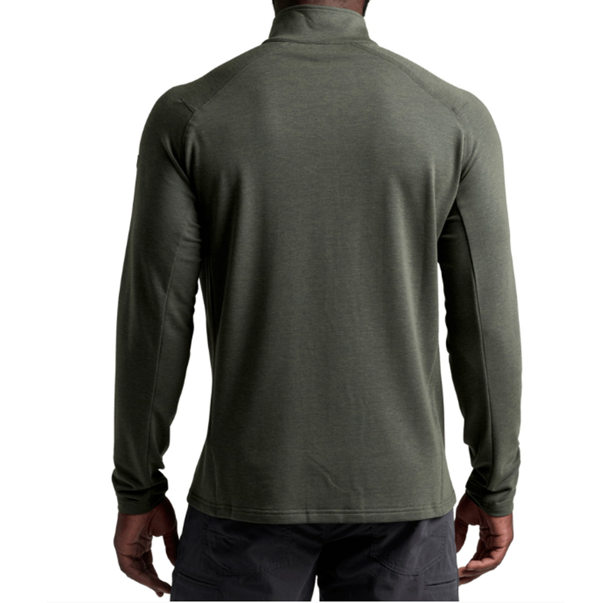 Kuhl Influx 1/4 Zip Pullover (Men) - Moss Stone Apparel - Top - Long Sleeve - The Heel Shoe Fitters