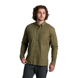 Kuhl Revolvr Long-Sleeve Flannel (Men) - Olive Night