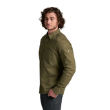 Kuhl Revolvr Long-Sleeve Flannel (Men) - Olive Night