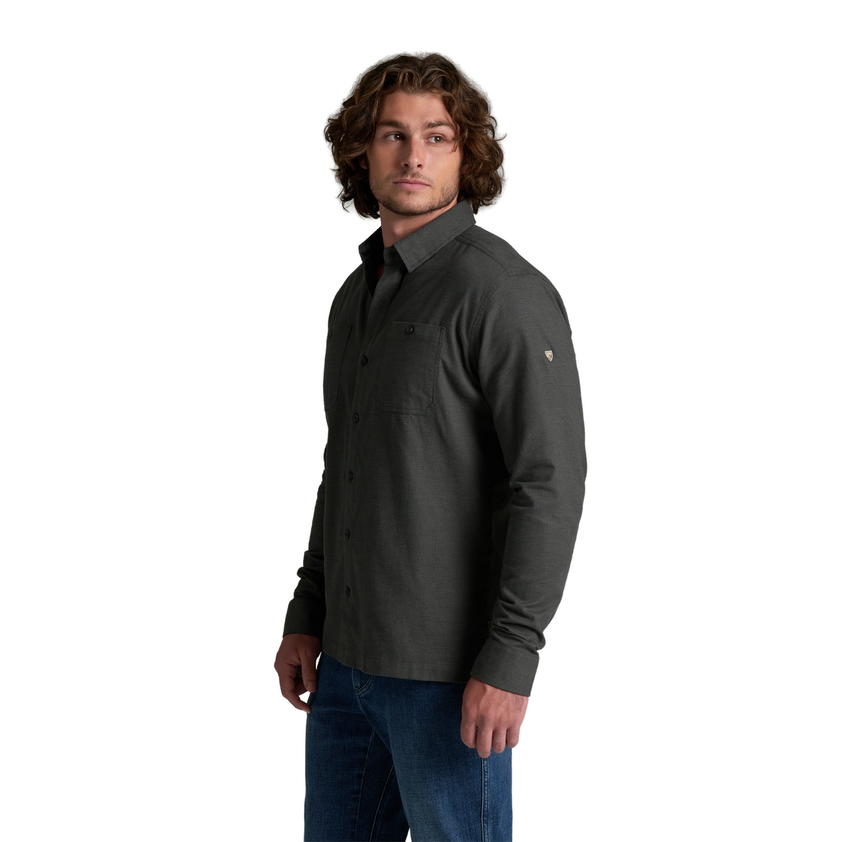 Kuhl Revolvr Long-Sleeve Flannel (Men) - Onyx