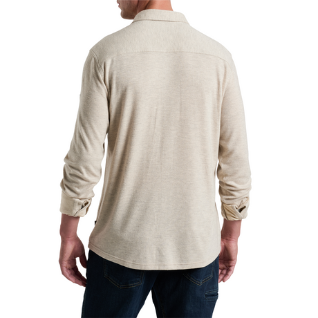 Kuhl Innovatr Knit Flannel (Men) - Natural Apparel - Top - Long Sleeve - The Heel Shoe Fitters