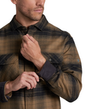 Kuhl Rydr Long-Sleeve Flannel (Men) - Dark Sand