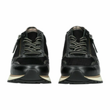 Gabor 378 Kinsey Sneaker (Women) - Schwarz/Mohair/Smog Athletic - Casual - Lace Up - The Heel Shoe Fitters