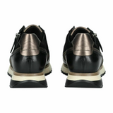 Gabor 378 Kinsey Sneaker (Women) - Schwarz/Mohair/Smog Athletic - Casual - Lace Up - The Heel Shoe Fitters