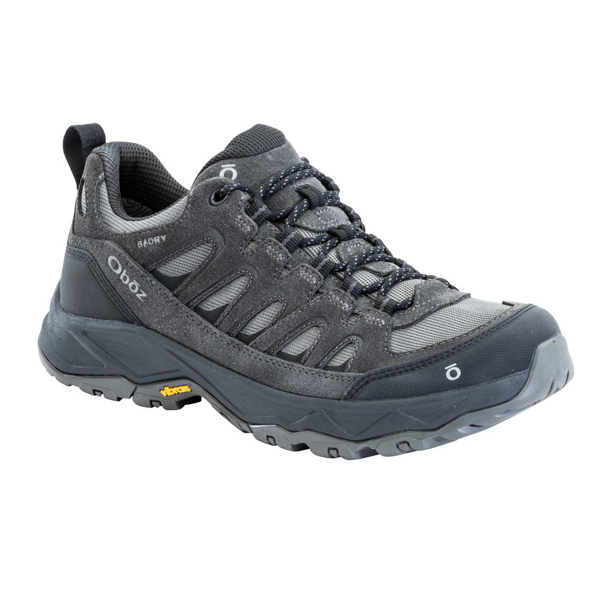 Oboz Sawtooth Ascent Low B-Dry Hiking Shoe (Men) - Charcoal Hiking - Low - The Heel Shoe Fitters