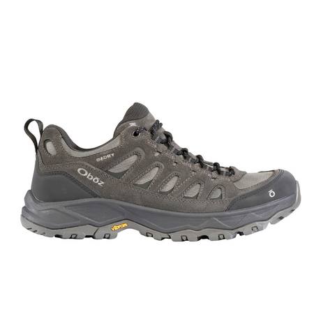 Oboz Sawtooth Ascent Low B-Dry Hiking Shoe (Men) - Charcoal Hiking - Low - The Heel Shoe Fitters