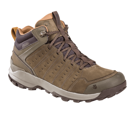 Oboz Sypes Mid Leather B-DRY Hiking Boot (Men) - Cedar Brown Hiking - Mid - The Heel Shoe Fitters