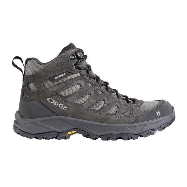 Oboz Sawtooth Ascent Mid B-Dry Hiking Boot (Men) - Charcoal Hiking - Mid - The Heel Shoe Fitters