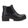 Rieker 79265 Amalia Chelsea Boot (Women) - Black/Black Boots - Casual - Mid - The Heel Shoe Fitters