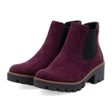 Rieker Amalia 79265 Chelsea Boot (Women) - Brombeer/Schwarz