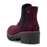 Rieker Amalia 79265 Chelsea Boot (Women) - Brombeer/Schwarz