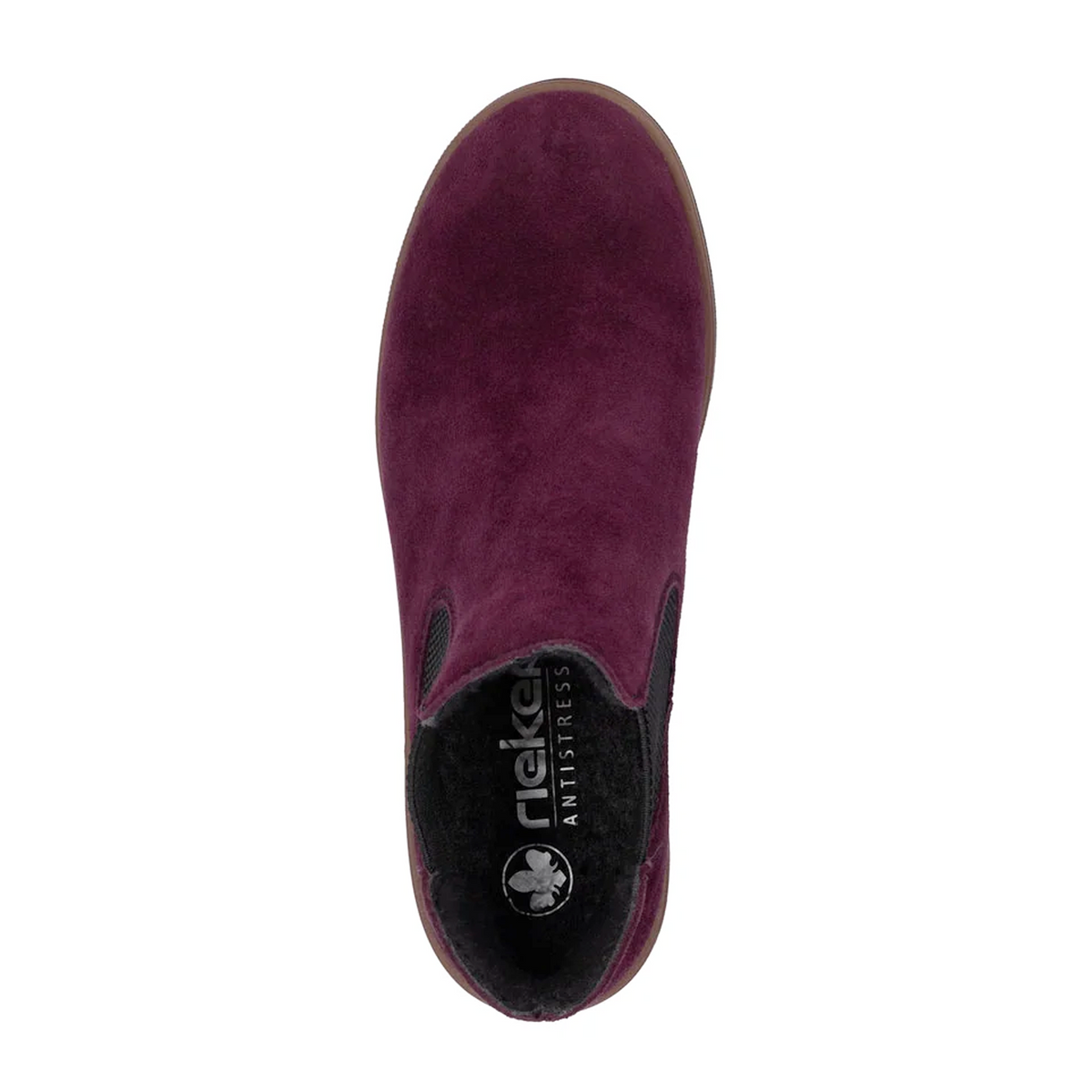 Rieker Amalia 79265 Chelsea Boot (Women) - Brombeer/Schwarz