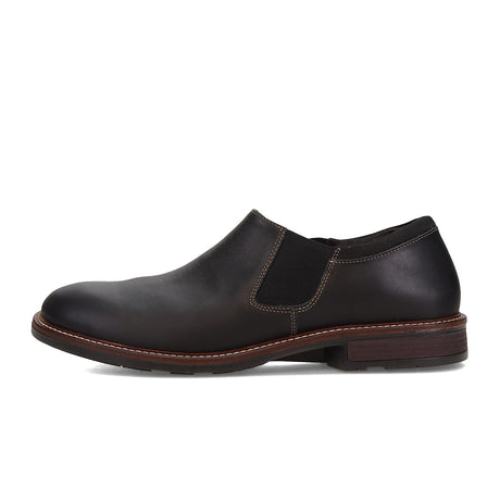 Naot Director Slip On (Men) - Black Raven Dress-Casual - Slip Ons - The Heel Shoe Fitters