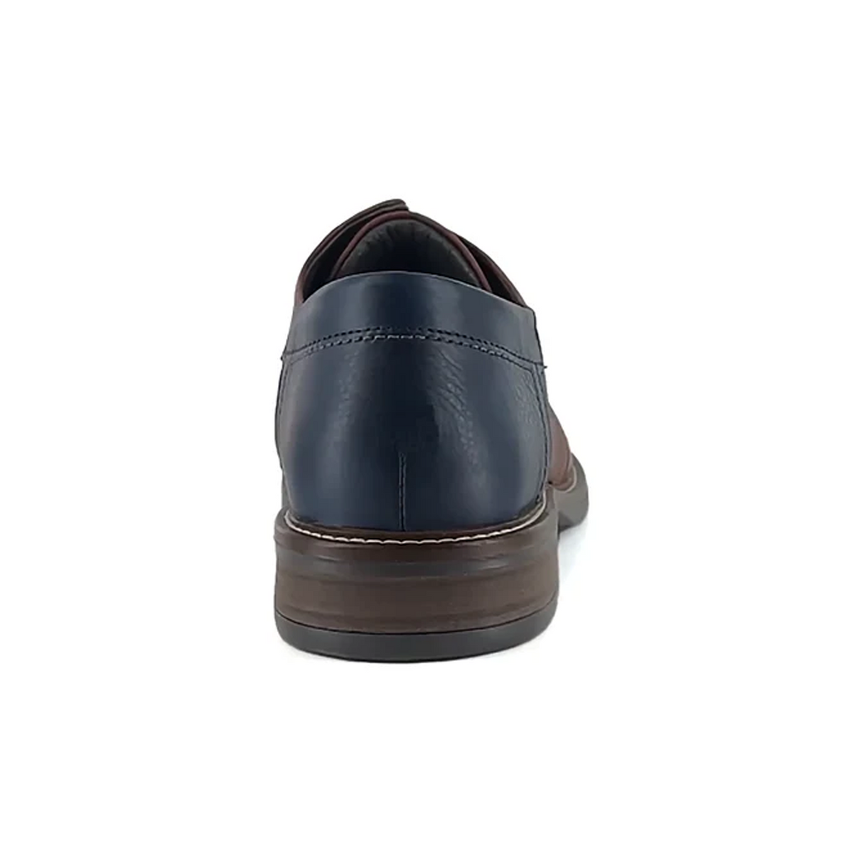 Naot Chief Oxford (Men) - Soft Chestnut Leather/Soft Ink Leather Dress-Casual - Oxford - The Heel Shoe Fitters