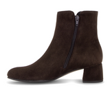 Gabor Sharon Heeled Boot (Women) - Chocolate Boots - Casual - Mid - The Heel Shoe Fitters