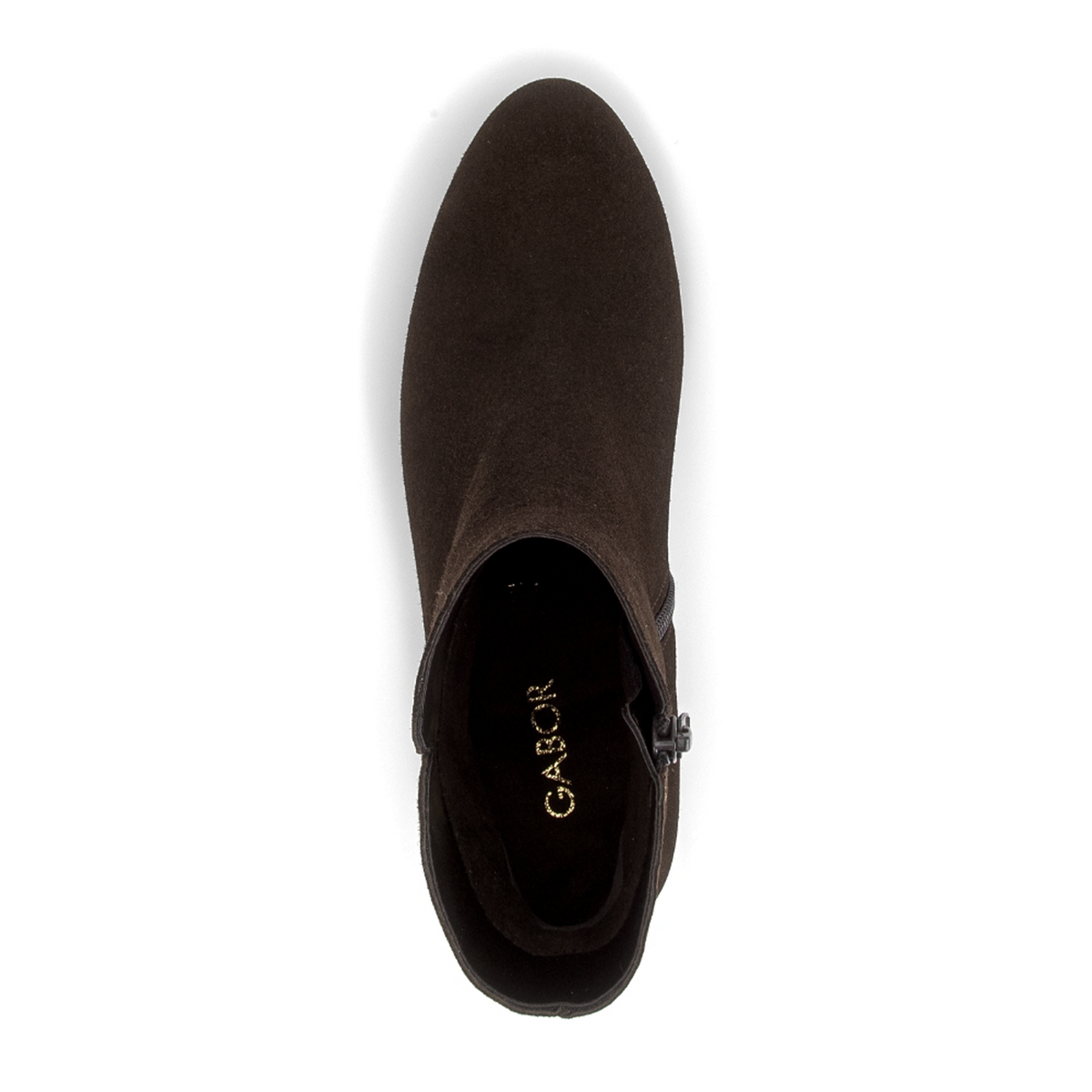Gabor Sharon Heeled Boot (Women) - Chocolate Boots - Casual - Mid - The Heel Shoe Fitters