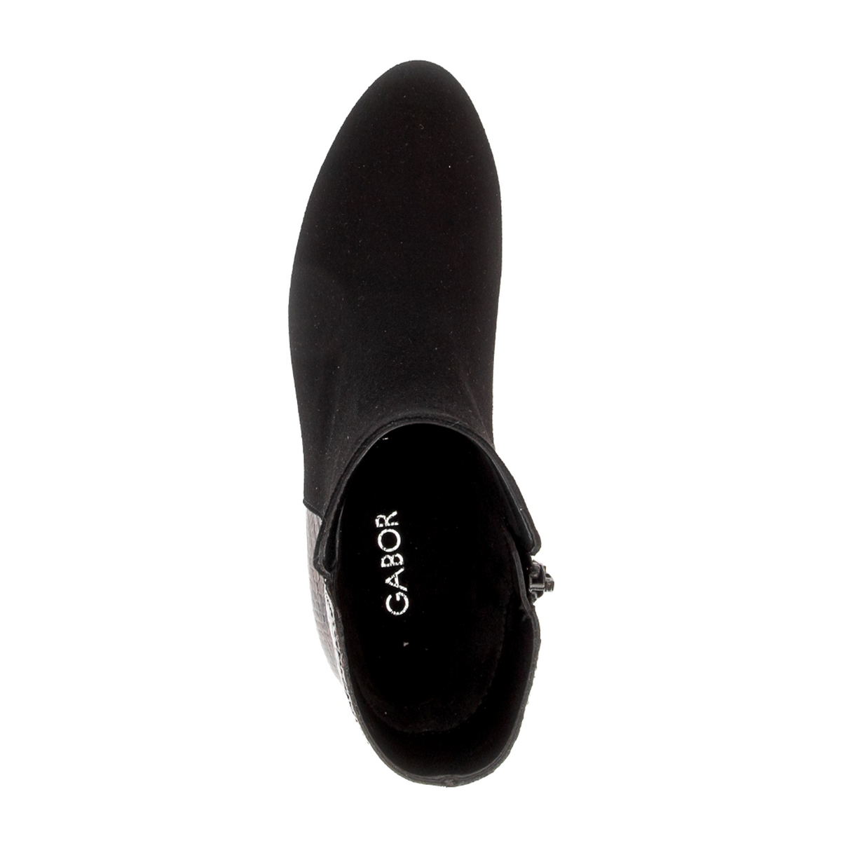 Gabor Sharon Heeled Boot (Women) - Black/Mocca Boots - Casual - Mid - The Heel Shoe Fitters