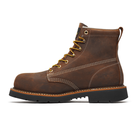 Thorogood American Heritage 6" Safety Toe Boot (Men) - Crazy Horse Boots - Work - 6" - The Heel Shoe Fitters