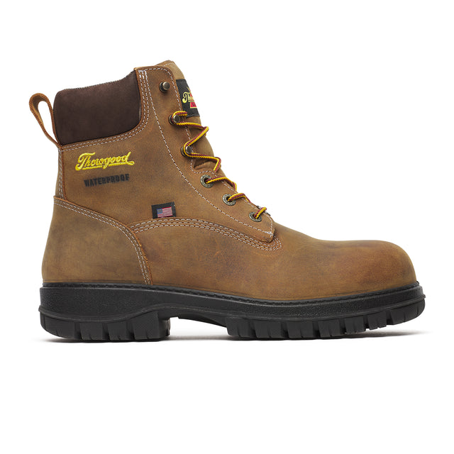 Thorogood Genesis Series 6" Composite Toe Waterproof Work Boot (Men) - Brule Boots - Work - 6" - The Heel Shoe Fitters