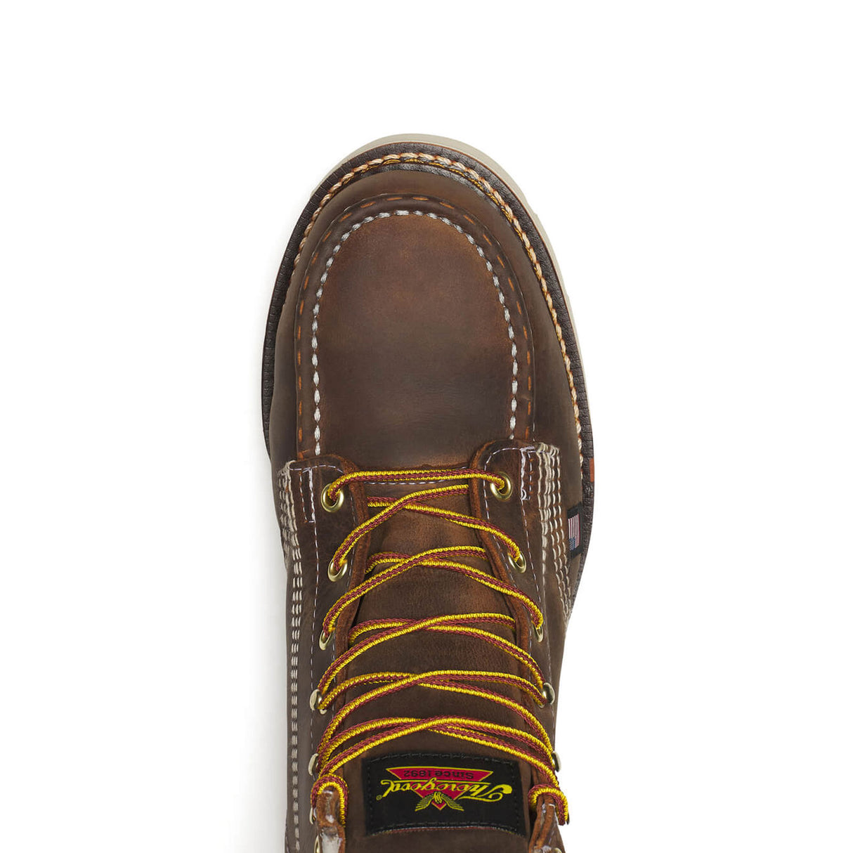 Thorogood American Heritage 6" Moc Toe Steel Toe Work Boot (Men) - Crazyhorse Boots - Work - 6 Inch - The Heel Shoe Fitters