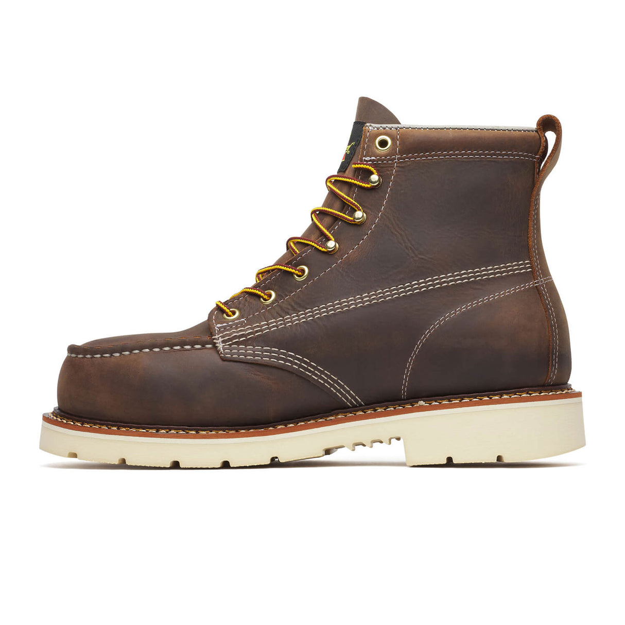 Thorogood American Heritage 6" Moc Toe Steel Toe Work Boot (Men) - Crazyhorse Boots - Work - 6 Inch - The Heel Shoe Fitters