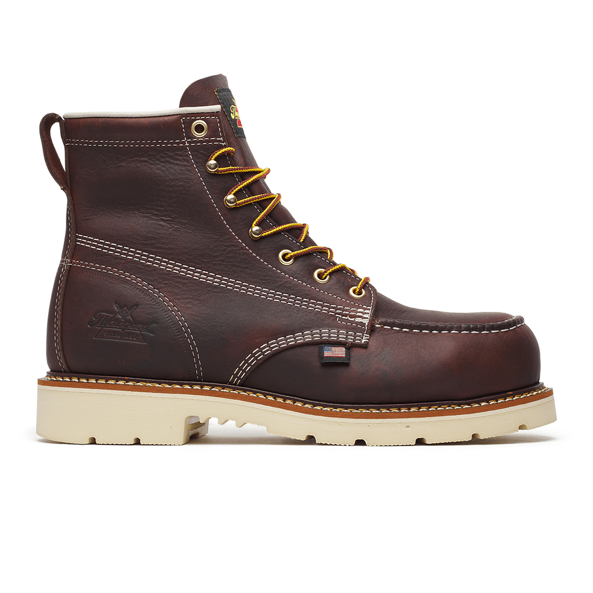 Thorogood American Legacy 6" Nano Safety Toe Work Boot (Men) - Black Walnut