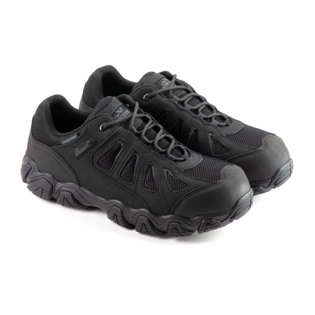 Thorogood Crosstrex Series Oxford Hiker BBP Waterproof Composite Safety Toe Work Boot (Men) - Black Boots - Work - Low - The Heel Shoe Fitters